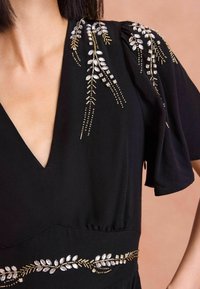 Love & Roses EMBELLISHED SLEEVE WIDE  - Overal - black