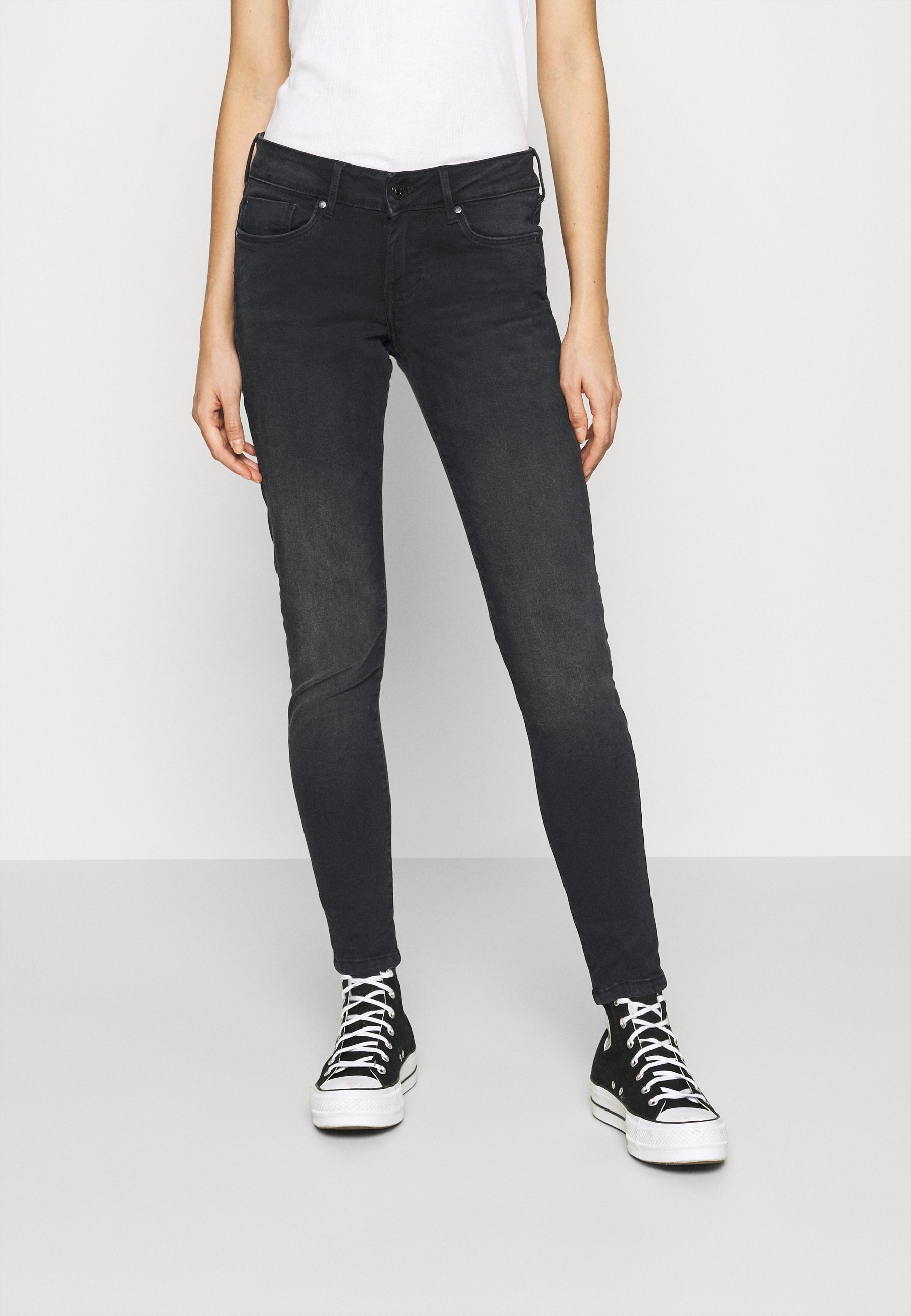 pepe jeans grey slim jeans