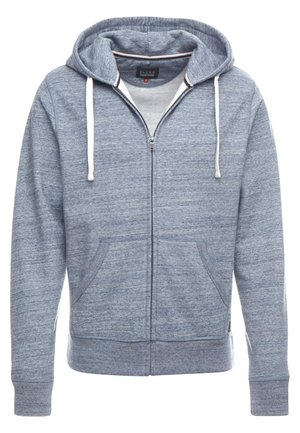BHBHALTON ZIPTHROUGH SWEATSHIRT - Sweater met rits - dark navy blue