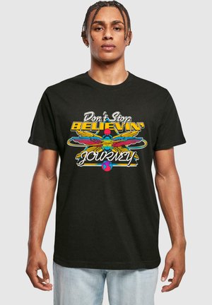 JOURNEY ROCK BAND - WINGS GRAPHIC - T-Shirt print - black