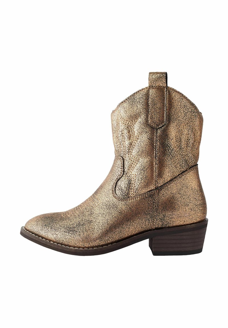 Next - WESTERN- REGULAR FIT - Cowboy-/Bikerlaarzen - gold metallic, Vergroten