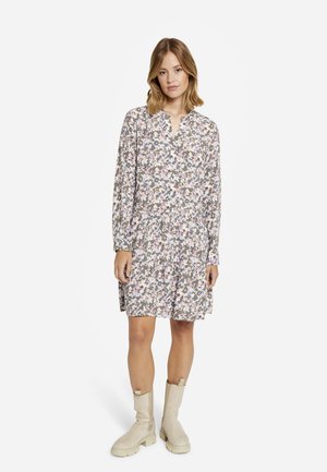 VOLANT - Day dress - mauve print