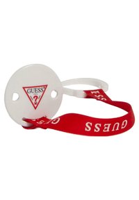 Guess Fopspeenketting - red white