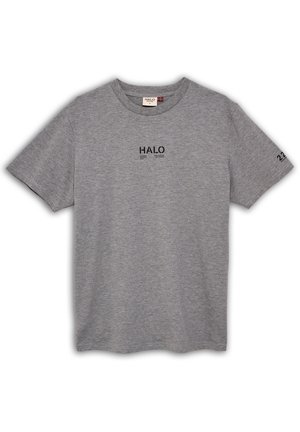 HALO ESSENTIAL - T-Shirt print - grey melange