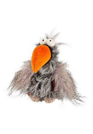 sigikid SLOW FLYER KIKERIKI KOLLEKTION - Cuddly toy - grau orange