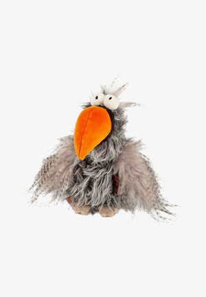sigikid SLOW FLYER KIKERIKI KOLLEKTION - Cuddly toy - grau orange