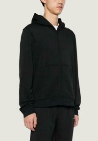 CK Calvin Klein Felpa con zip - black