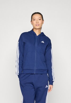 Sweat zippé - dark blue/white