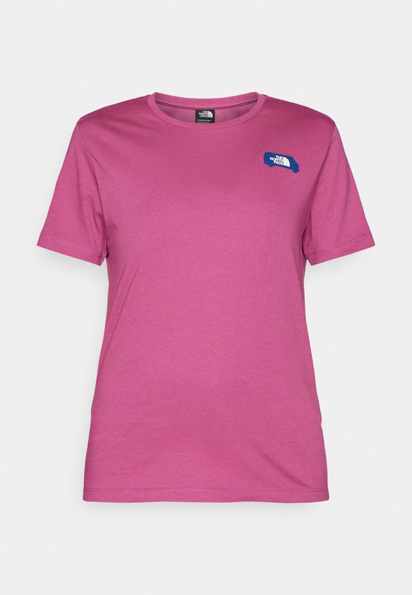 OUTDOOR GRAPHIC TEE - Print T-shirt - cyber berry3