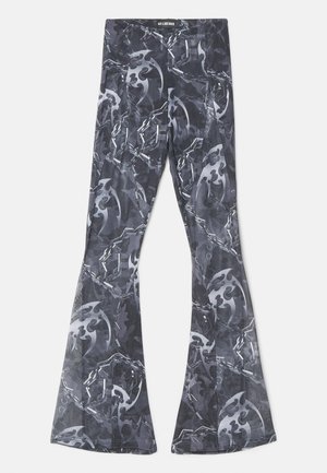 TROUSERS - Püksid - black/grey