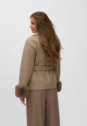 Vero Moda, JACKET VMANNEBEA JACKET - Manteau court - fossil