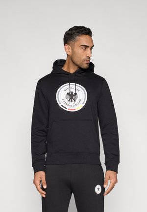 DFB PRIMARY LOGO GRAPHIC HOODIE - Pelipaita - black