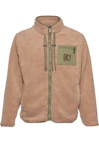 OG TEDDY - Jachetă din fleece - sand dustygreen