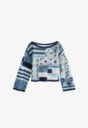 Next, Jumper - blue floral