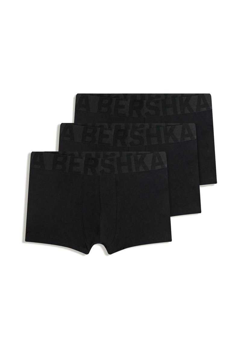 Bershka 3-PACK - Trunks - black/sort - Zalando.dk