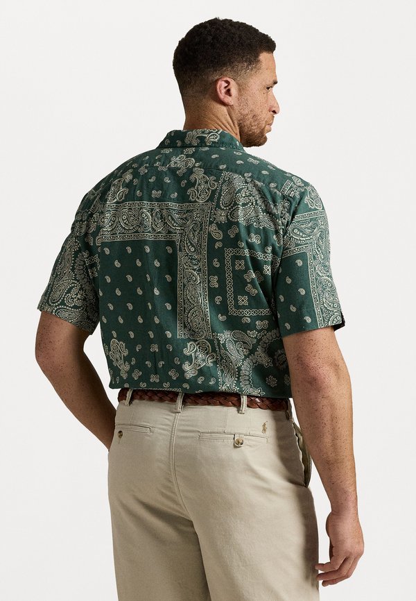 BANDANNA-PRINT CAMP SHIRT - Shirt2