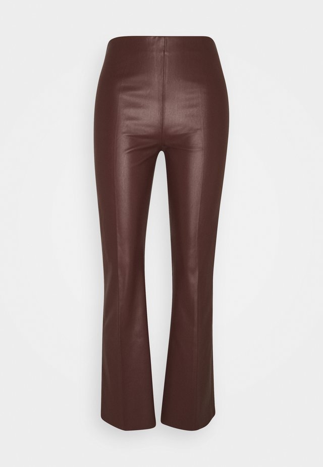 KAYLEE KICKFLARE PANTS - Bukse - rum raisin