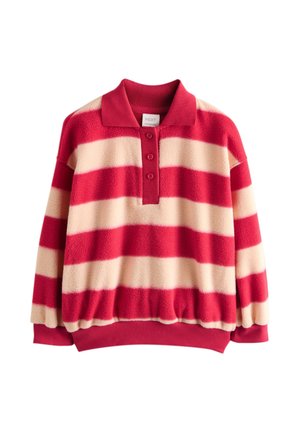 Next RUGBY STYLE - Polokošeľa - red cream