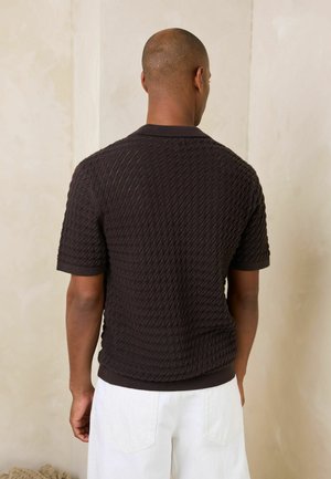 Next, Poloshirt - brown stripe