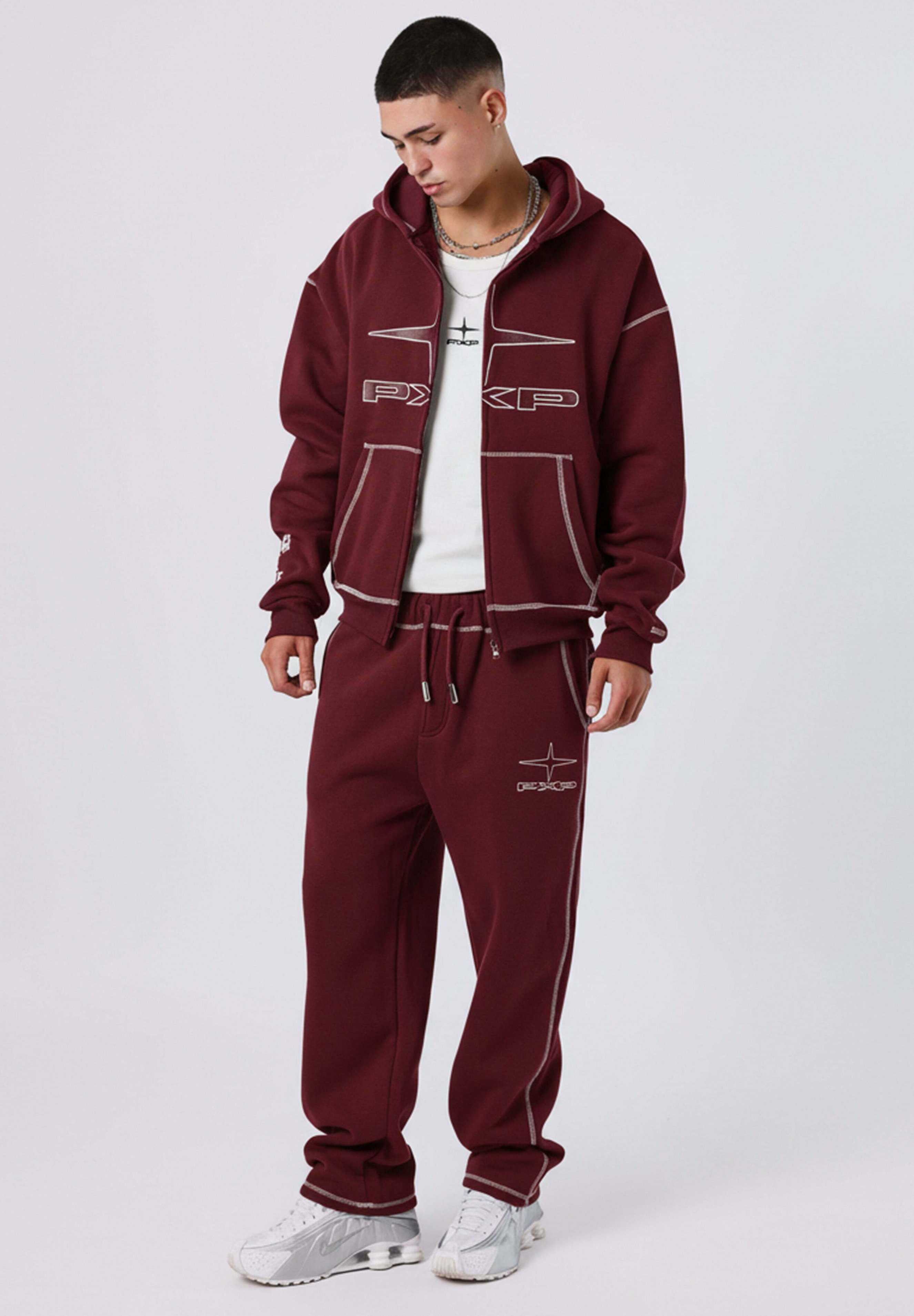 Project X Paris UK DRIP - Zip-up sweatshirt - rouge/red - Zalando