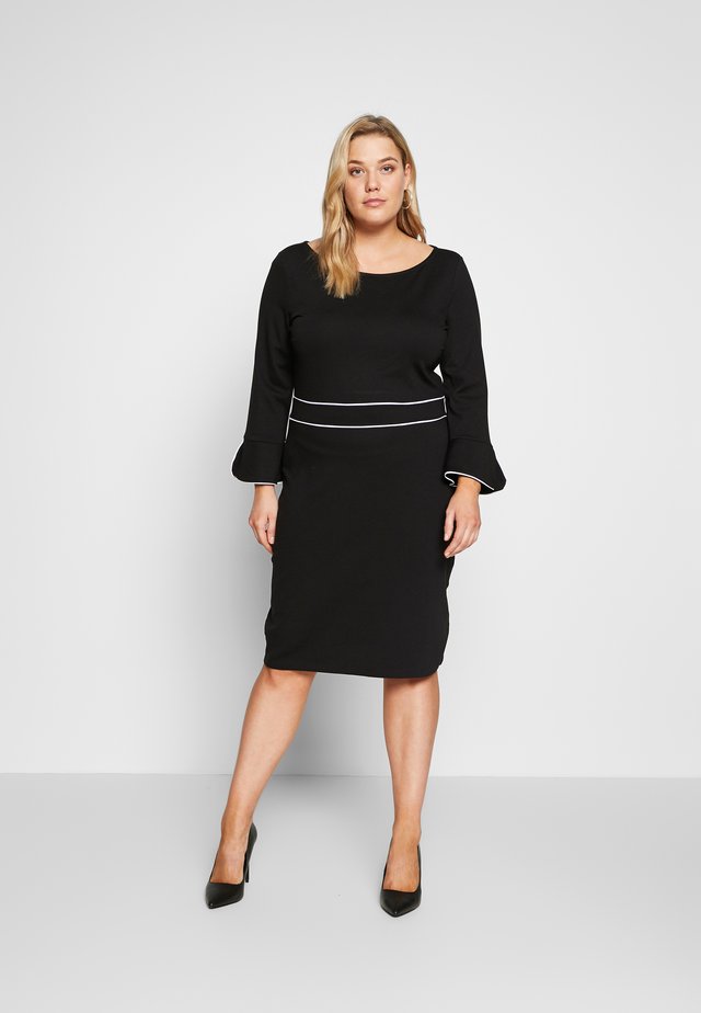 Jerseyjurk - black/white