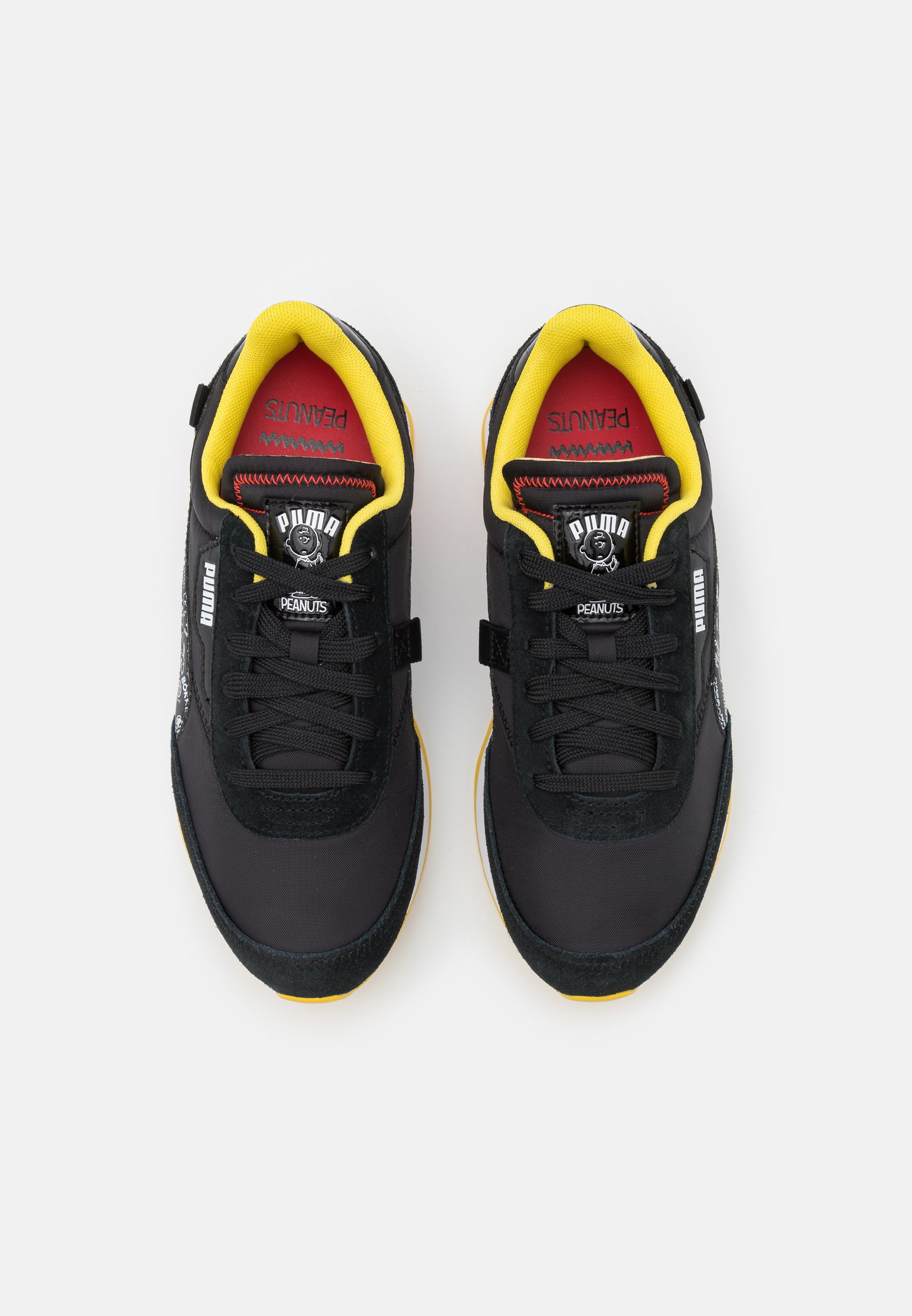 puma future rider black red