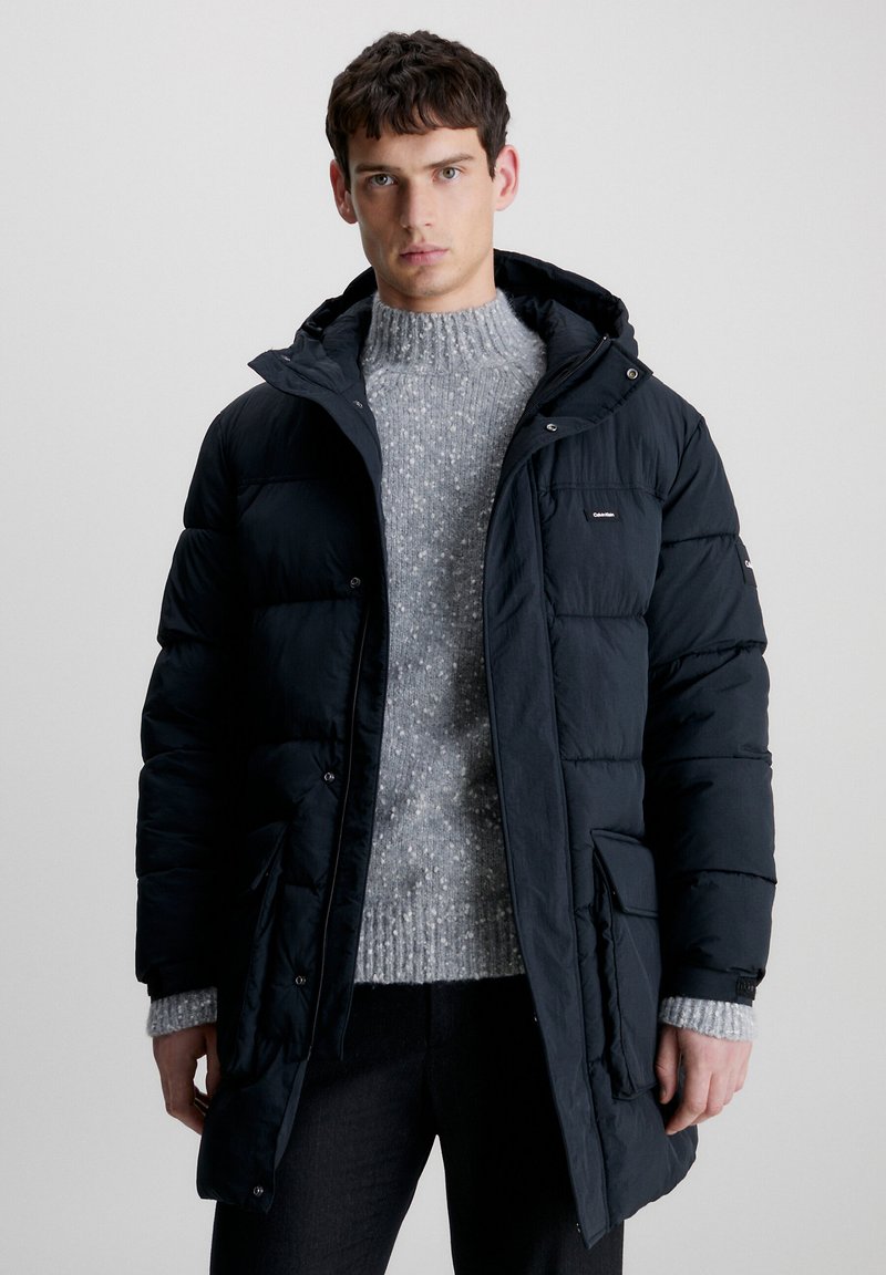 Calvin Klein PUFFER Wintermantel ck black/schwarz Zalando.de