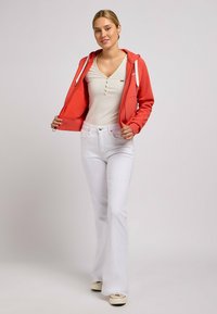Lee ZIP THROUGH - Sudadera con cremallera - poppy