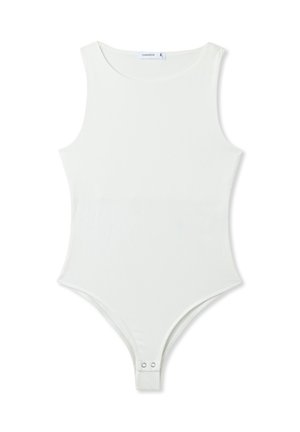 Terranova ELASTICIZZATO - Top - bianco lana