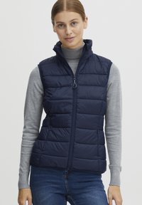 Oxmo OXBena - Strukirani kaput - peacoat