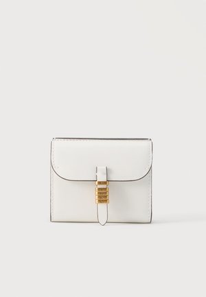 SADDLE WALLET - Wallet - bianco nembo/antique gold-coloured