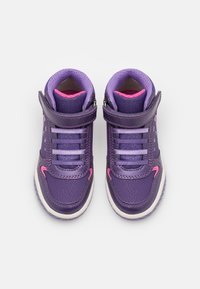 Geox INEK GIRL LIGHT UP - Sneakers high - violet/fuchsia