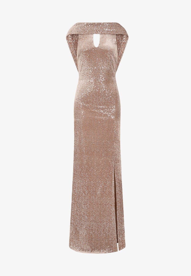 Cowl Robe HotSquash COWL BACK - Robe de cocktail - cream silver/blanc - ZALANDO.FR