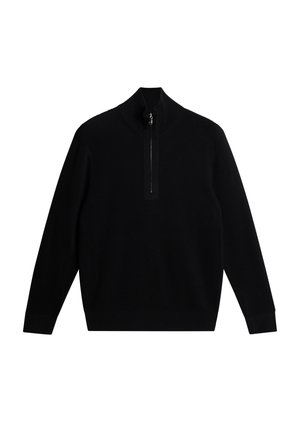 J.LINDEBERG ALEX HALF ZIP - Pullover - black