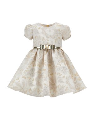 ABITO MIKADO - Jurk - panna/oro-coloured