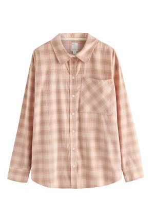 REGULAR FIT - Blúzka so zapínaním na gombíky - pink check