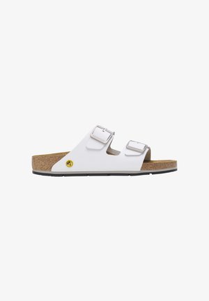 Birkenstock, UNISEX - Pantolette flach - weiß