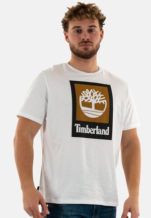 Print T-shirt - blanc