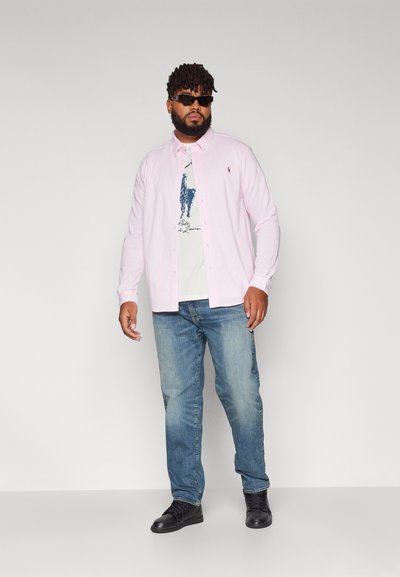 Polo Ralph Lauren Big & Tall KNIT OXFORD SHIRT - Krekls - carmel pink/multi