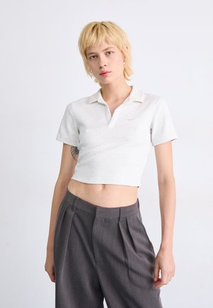 Poloshirt - birch heather