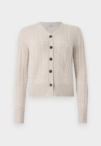 CLASSIC CABLE CARDIGAN - Cardigan - oatmeal