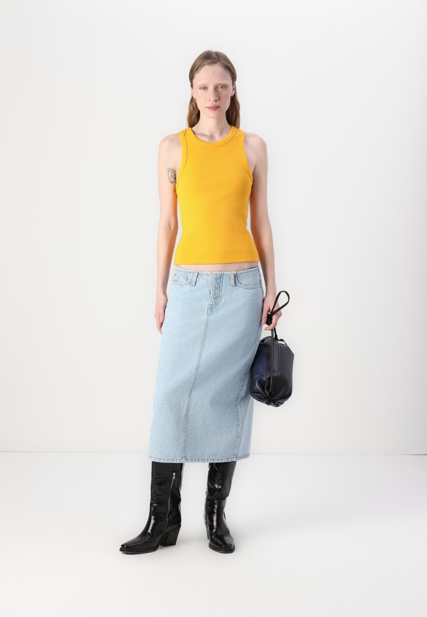 DONATELLO - Denim skirt2