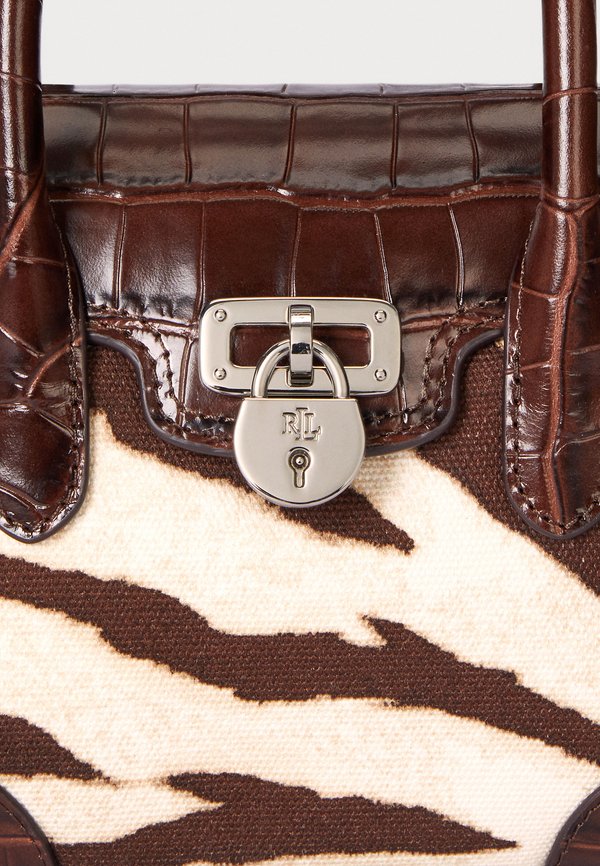 ZEBRA PRINT CANVAS SMALL TANNER SATCHEL - Handbag2