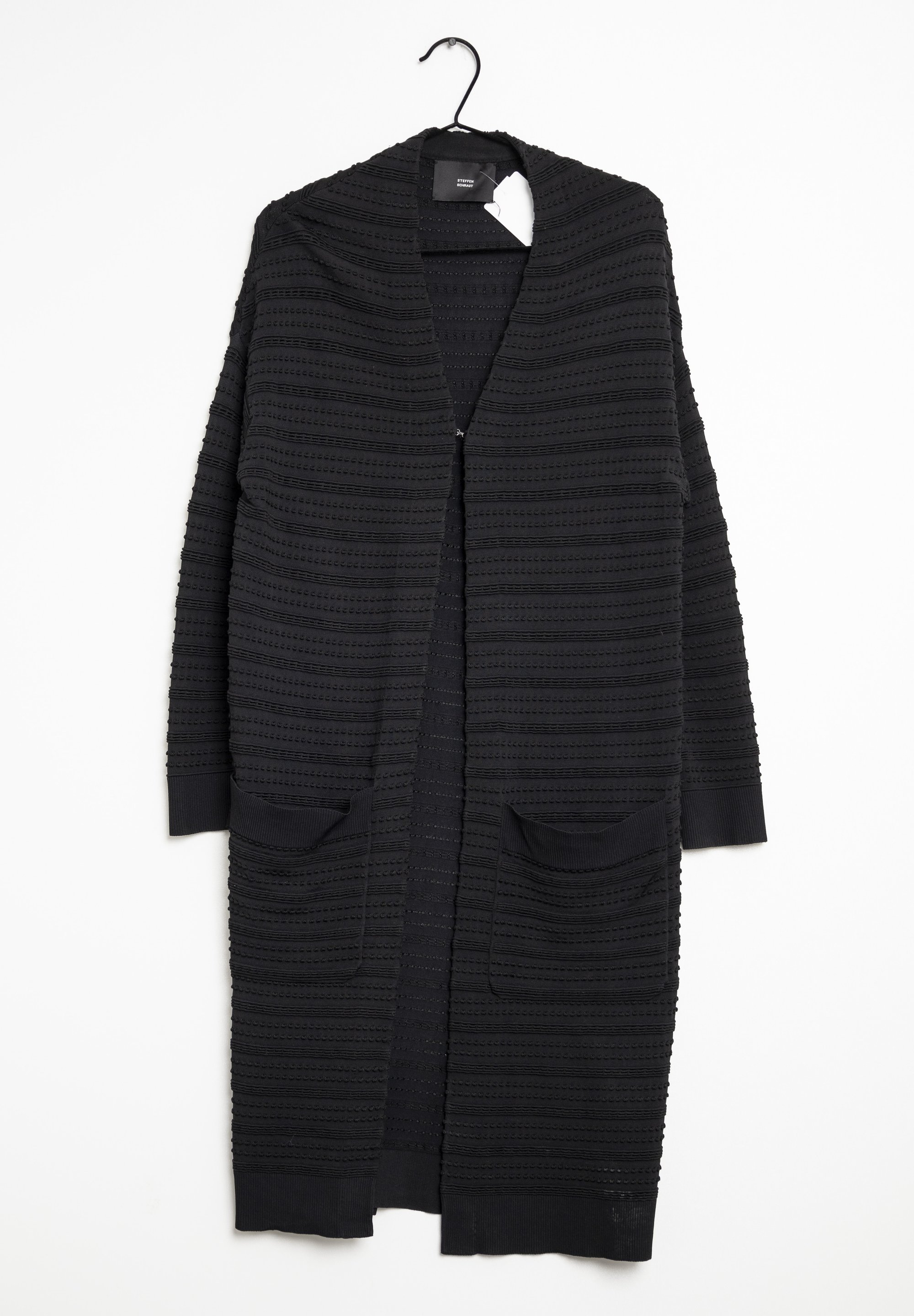 Steffen Schraut Strickjacke black/schwarz (Pre-owned) Zalando