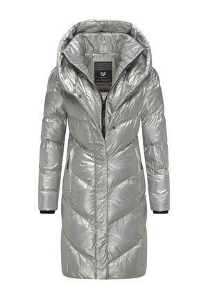 Winter coat - light grey melange