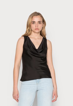 HAYLEY COWL CAMI - Camicetta - black