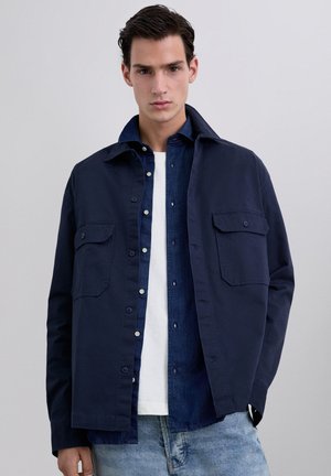 OVERSHIRT - Camisa - dark navy