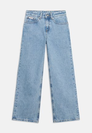 Calvin Klein Jeans, WIDE LEG  - Džínsy voľného strihu - stone mid blue wash
