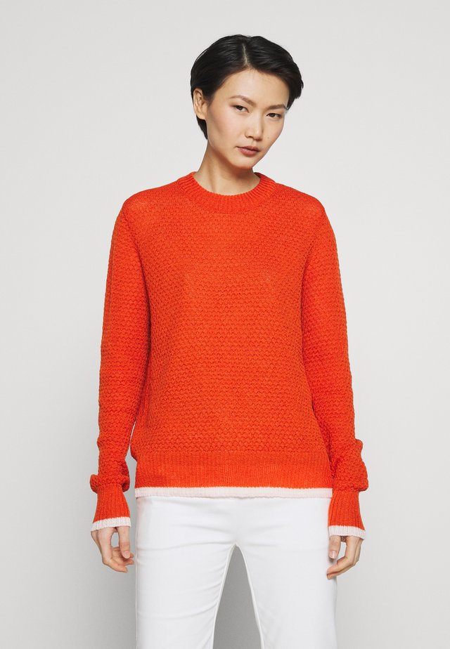 CREW - Pullover - mandarino