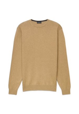 Calliope, MAGLIA TINTA UNITA - Strickpullover - tabacco melange